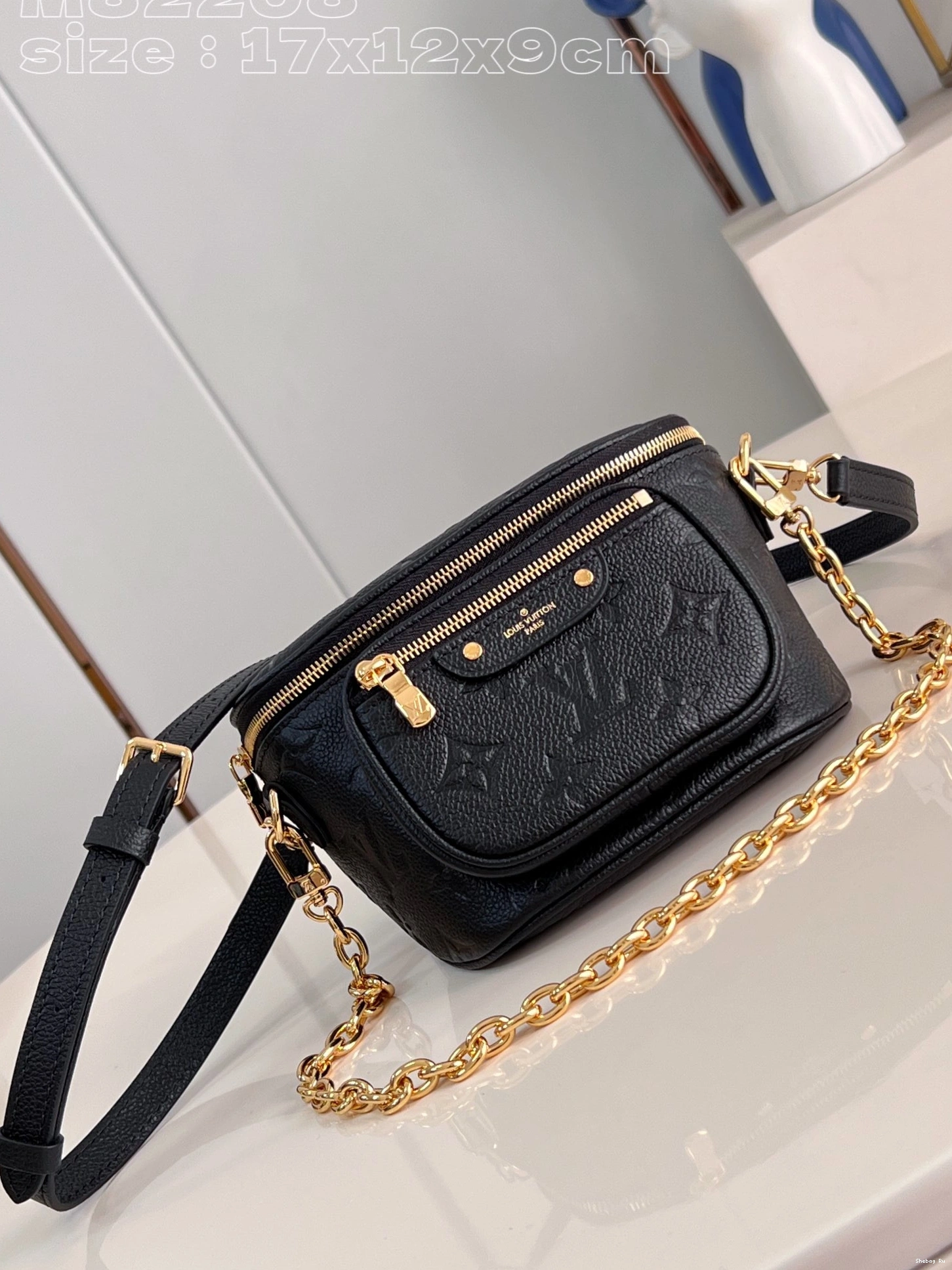 VUITTON MINI LOUIS BUMBAG-17-12-9.5CM 0725